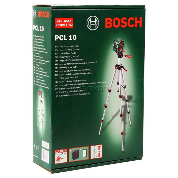 лазерный нивелир Bosch PCL 10 SET